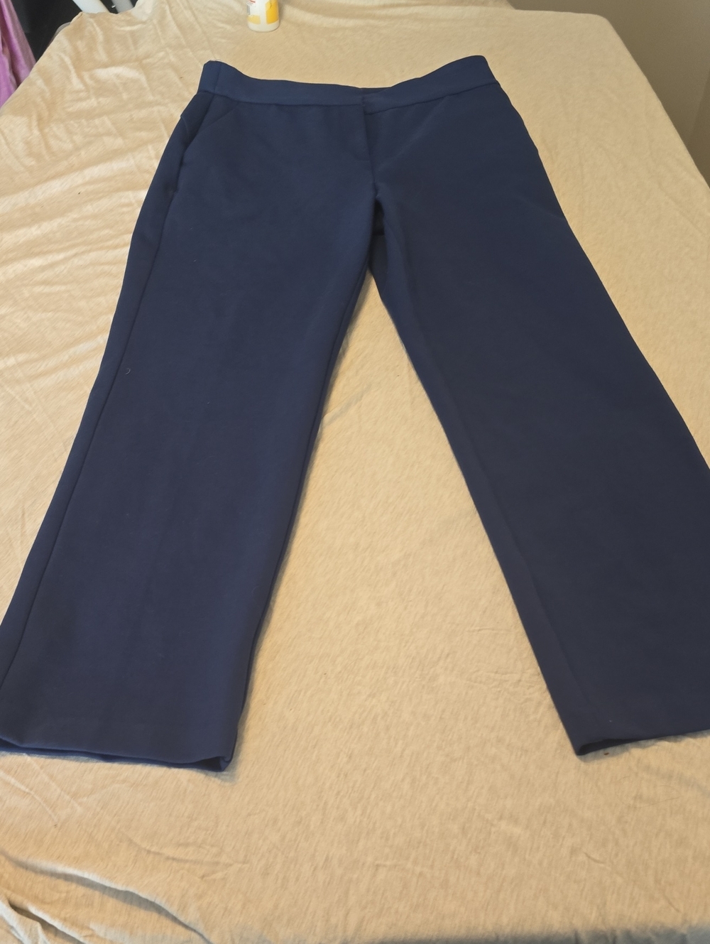 Northern Reflections Navy Wide-Leg Dress Pants